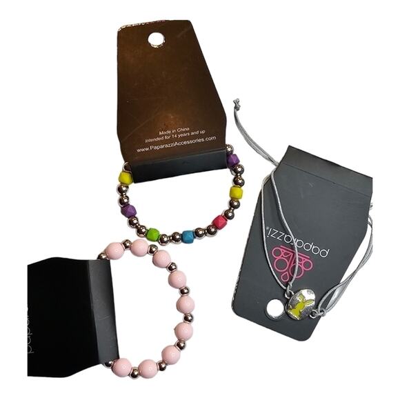 Paparazzi Stretch Bracelet and Pierced Earring Lot of 14 NEW Lot 2592 - Picture 7 of 8